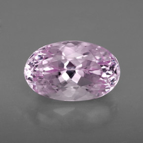 Kunzita rosa natural de 5,05 ct, corte óvalo, VS
