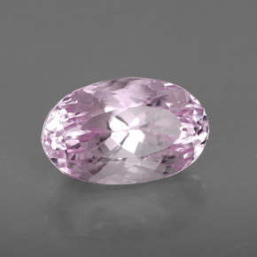 Kunzita rosa natural de 5,05 ct, corte óvalo, VS