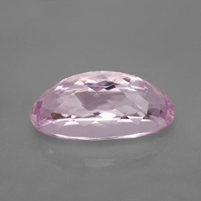 Kunzita rosa natural de 11,76 ct, corte óvalo, VVS