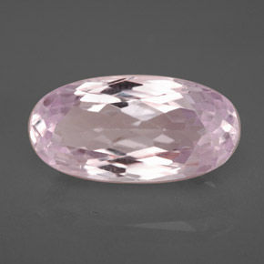 Kunzita Rosa natural de 7.01 ct, Corte Óvalo, VS