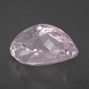 Kunzita Rosa natural de 6.94 ct, En forma de pera, VVS-VS