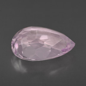 Kunzita Rosa natural de 3.95 ct, En forma de pera, VS