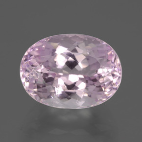 Kunzita rosa natural de 6,71 ct, corte óvalo, VS