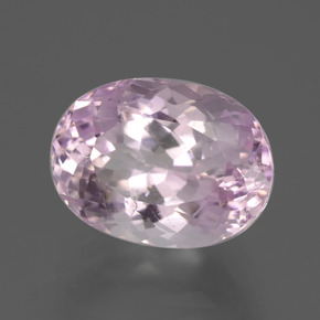 Kunzita rosa natural de 6,71 ct, corte óvalo, VS