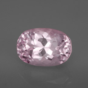 Kunzita rosa natural de 4,28 ct, corte cojín, VVS-VS