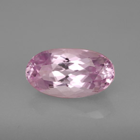 Kunzita rosa natural de 4,01 ct, corte óvalo, VVS-VS