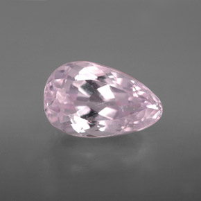 Kunzita rosa natural de 4,18 ct, en forma de pera, VS