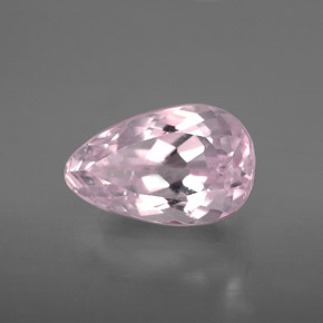Kunzita rosa natural de 4,18 ct, en forma de pera, VS