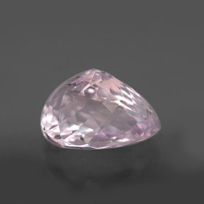 Kunzita rosa natural de 4,28 ct, en forma de pera, VVS-VS