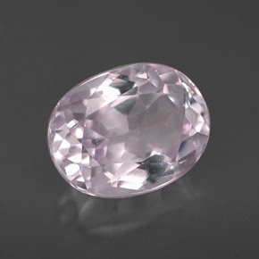 Kunzita rosa natural de 3,44 ct, corte óvalo, VVS-VS