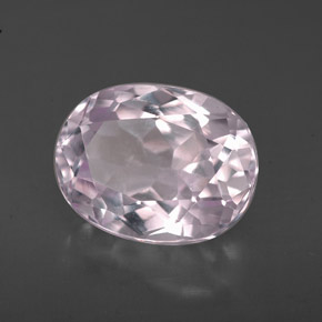 Kunzita rosa natural de 3,44 ct, corte óvalo, VVS-VS