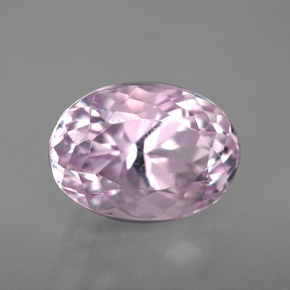 Kunzita rosa natural de 5,69 ct, corte óvalo, VVS-VS