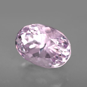 Kunzita rosa natural de 5,69 ct, corte óvalo, VVS-VS