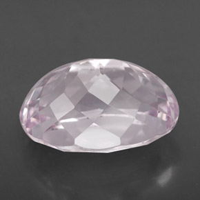 Kunzita rosa natural de 6,69 ct, corte óvalo, VVS-VS