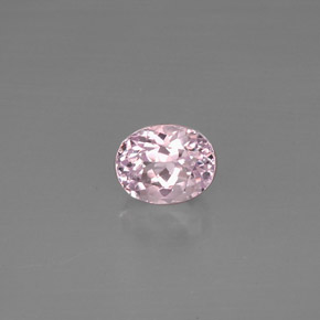Kunzita rosa natural de 5,68 ct, corte óvalo, VVS-VS
