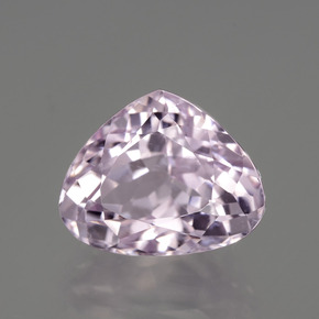 Kunzita rosa natural de 8,84 ct, en forma de pera, VVS-VS