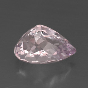 Kunzita rosa natural de 8,89 ct, en forma de pera, VS