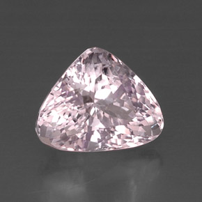 Kunzita rosa natural de 8,63 ct, trillón, VVS-VS