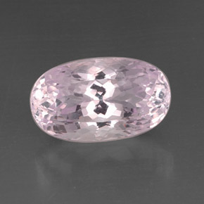 Kunzita rosa natural de 14,70 ct, corte óvalo, VVS-VS