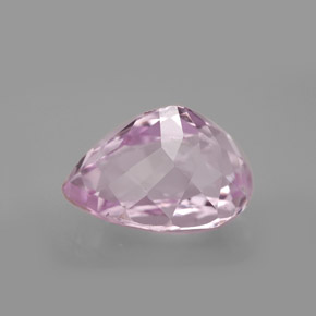 Kunzita Rosa natural de 8.33 ct, En forma de pera, VVS-VS