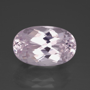 Kunzita rosa natural de 7,30 ct, corte óvalo, VVS-VS
