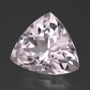 Kunzita rosa natural de 6,61 ct, trillón, VVS-VS