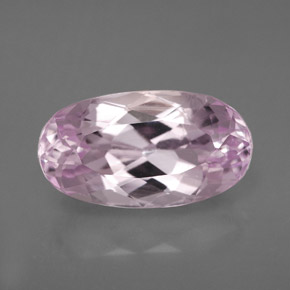 Kunzita rosa natural de 6,51 ct, corte óvalo, VVS-VS