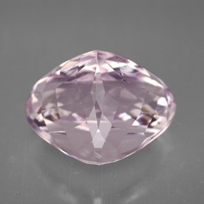 Kunzita rosa natural de 10,60 ct, en forma de pera, VVS
