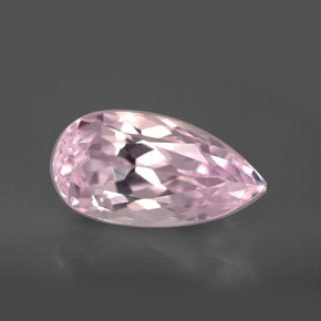 Kunzita Rosa natural de 6.05 ct, En forma de pera, VVS-VS