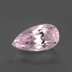 Kunzita Rosa natural de 6.05 ct, En forma de pera, VVS-VS