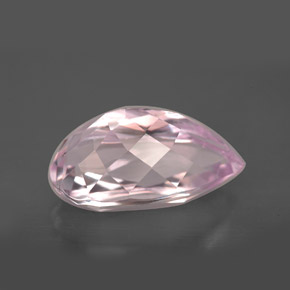 Kunzita Rosa natural de 6.05 ct, En forma de pera, VVS-VS