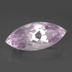 Kunzita rosa natural de 11,84 ct, marquesa, VVS-VS
