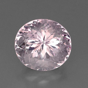 Kunzita rosa natural de 11,27 ct, corte óvalo, VVS