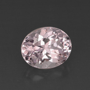 Kunzita Rosa natural de 8.64 ct, Corte Óvalo, VS