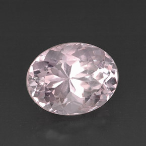 Kunzita Rosa natural de 10.97 ct, Corte Óvalo, VVS
