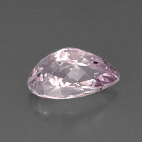 Kunzita rosa natural de 8,39 ct, en forma de pera, VVS