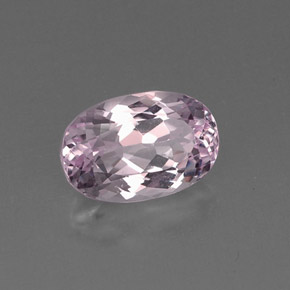 Kunzita rosa natural de 6,65 ct, corte óvalo, VVS