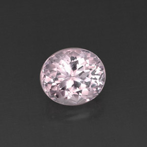Kunzita rosa natural de 5,09 ct, corte óvalo, VVS-VS