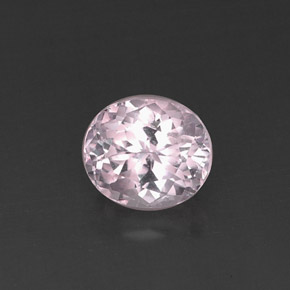 Kunzita rosa natural de 5,09 ct, corte óvalo, VVS-VS