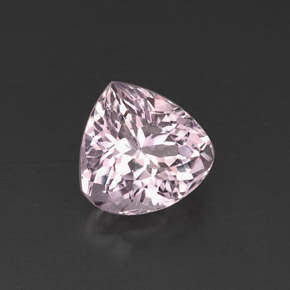 Kunzita rosa natural de 5,57 ct, en forma de pera, VVS-VS