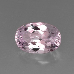 Kunzita Rosa natural de 6.60 ct, Corte Óvalo, VVS