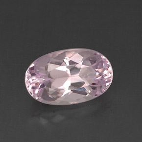 Kunzita rosa natural de 7,93 ct, corte óvalo, VVS