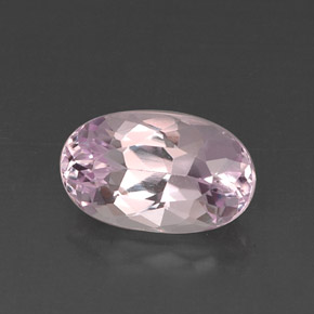 Kunzita rosa natural de 7,93 ct, corte óvalo, VVS