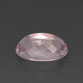 Kunzita rosa natural de 7,93 ct, corte óvalo, VVS