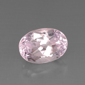 Kunzita rosa natural de 8,31 ct, corte óvalo, VS