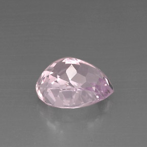 Kunzita rosa natural de 9,78 ct, en forma de pera, VS