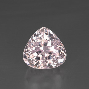 Kunzita rosa natural de 9,89 ct, en forma de pera, VS