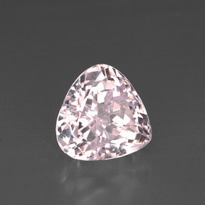 Kunzita rosa natural de 9,89 ct, en forma de pera, VS
