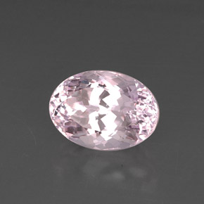 Kunzita Rosa natural de 9.00 ct, Corte Óvalo, VS