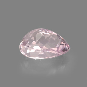 Kunzita rosa natural de 5,99 ct, en forma de pera, VS